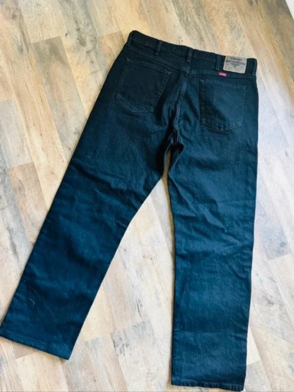 NWT Wrangler Five Star Heritage Relaxed Fit Black Jeans Men's 34x30